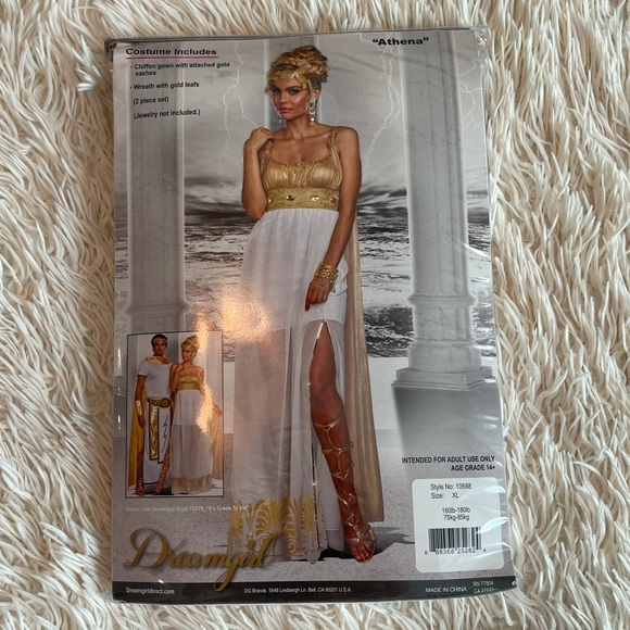 NWT Sexy Goddess “Athena” Woman’s Halloween Costume XL - Picture 1 of 5
